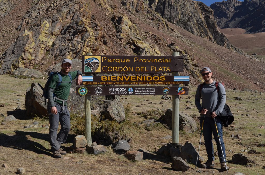 Hiking Andes Mendoza