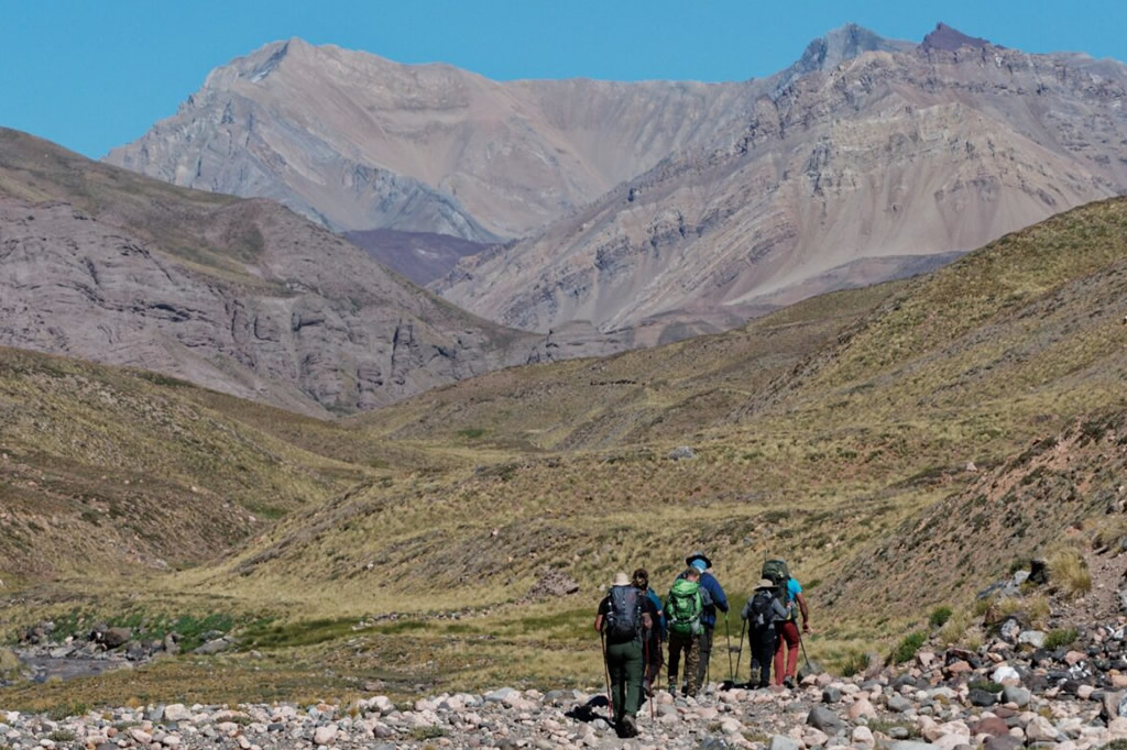 Cruce de los Andes trekking en mendoza
