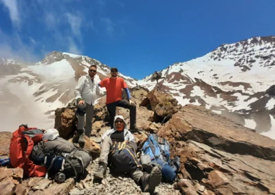 ASCENSO AL CERRO ADOLFO CALLE Y STEPANEK 4250 msnm
