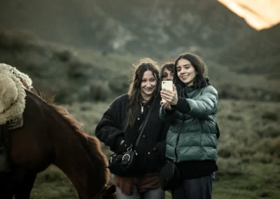 CABALGATA AL ATARDECER EN LOS ANDES