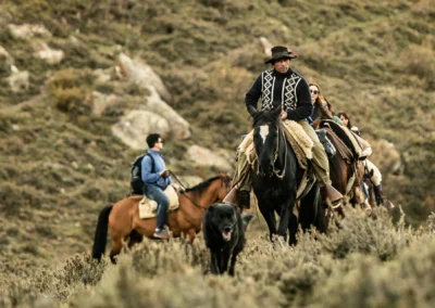 CABALGATA AL ATARDECER EN LOS ANDES
