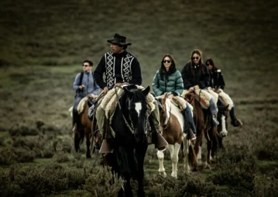 CABALGATA AL ATARDECER EN LOS ANDES