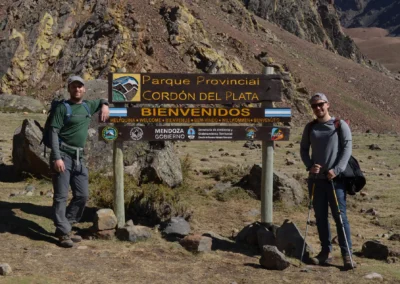 ASCENSO AL CERRO EL PLATA 5968 msnm