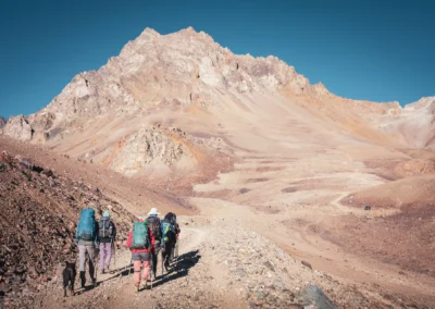 CRUCE DE LOS ANDES CAMINANDO EN 7 DÍAS