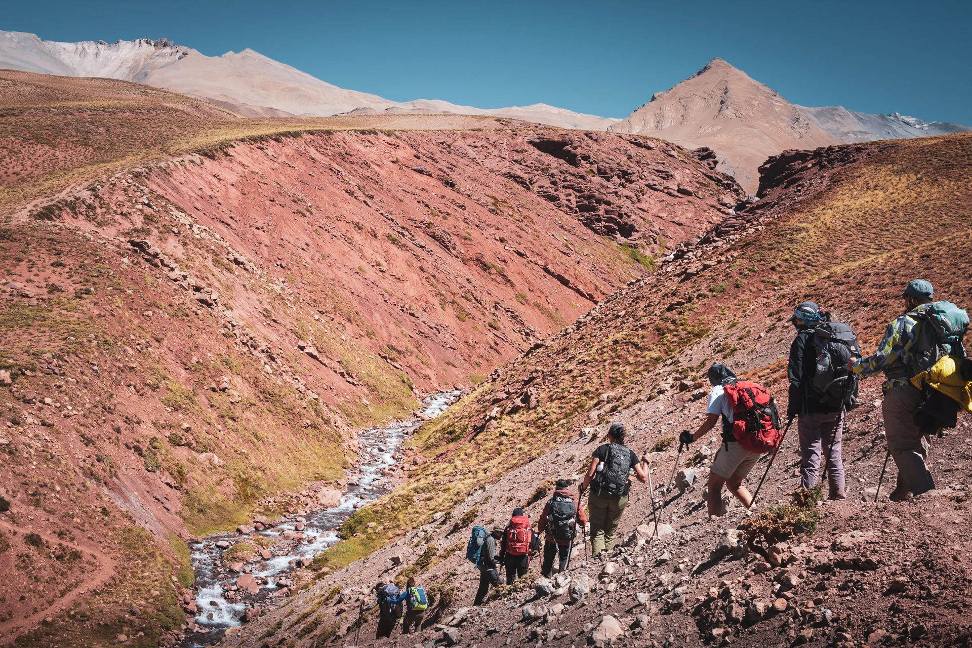 CRUCE DE LOS ANDES CAMINANDO EN 7 DÍAS CRUCE DE LOS ANDES CAMINANDO EN 7 DÍAS