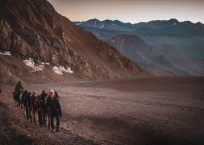 CRUCE DE LOS ANDES CAMINANDO EN 7 DÍAS