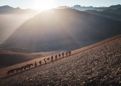 CRUCE DE LOS ANDES CAMINANDO EN 7 DÍAS