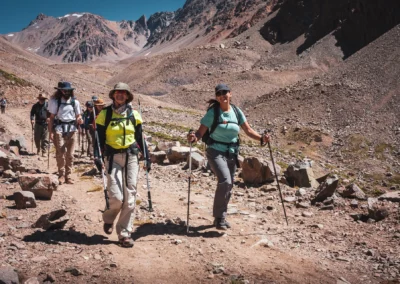 CRUCE DE LOS ANDES CAMINANDO EN 7 DÍAS