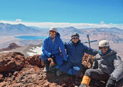 ASCENSO AL VOLCÁN DEL MAIPO 5264 msnm