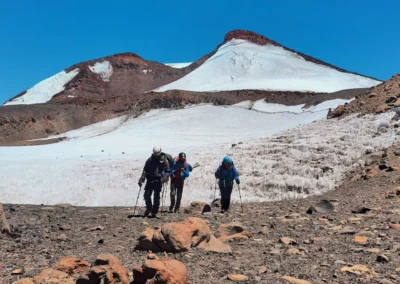 ASCENSO AL VOLCÁN DEL MAIPO 5264 msnm