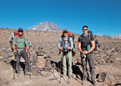 ASCENSO AL VOLCÁN DEL MAIPO 5264 msnm