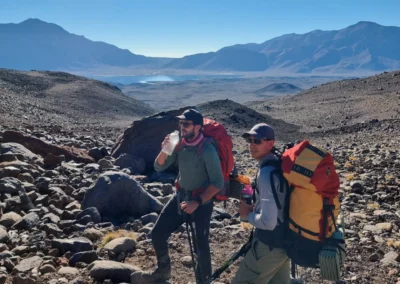 ASCENSO AL VOLCÁN DEL MAIPO 5264 msnm