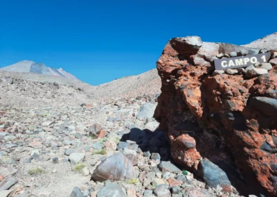 ASCENSO AL VOLCÁN DEL MAIPO 5264 msnm